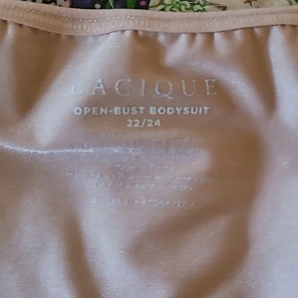 Open bust bodysuit slimmer - Picture 4 of 4